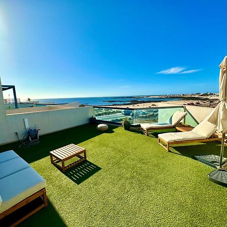 Apartamento Villa Bruno Con Vistas Al Mar, Primera Linea De Playa Cotillo Dış mekan fotoğraf